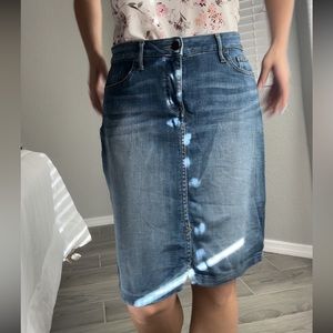 Modest Jean Skirt